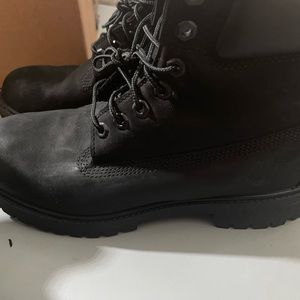 Black timberlands size 8.5 men